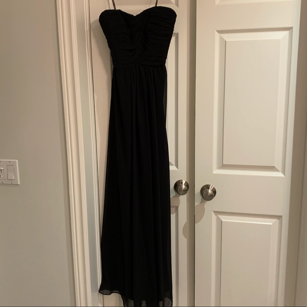 Monique Lhuillier strapless dress